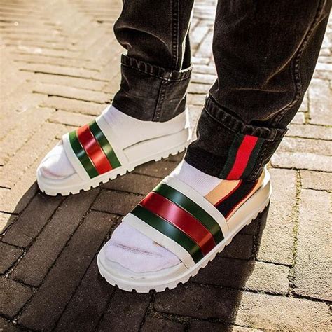 gucci slides hypebeast|Gucci Slides for Men .